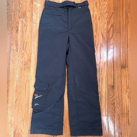 VINTAGE NAVY BLUE ROFFE SKI/SNOW PANTS SIZE 10 EUC - Picture 1 of 7